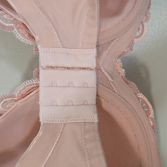 Soma Sensuous Sides Full Coverage Lace Peach Bra Size 40DD NWT - Picture 6 of 8